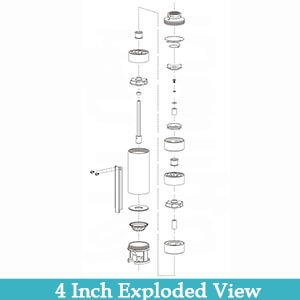 Submersible Pump Parts Exploded View
